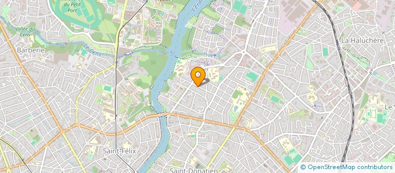 localisation de l'entreprise RICHEUX & ASSOCIES à NANTES