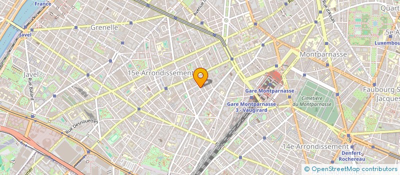 localisation de l'entreprise RICHEZ-SEBAG à PARIS