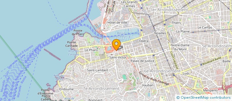 localisation de l'entreprise RICHIER à MARSEILLE