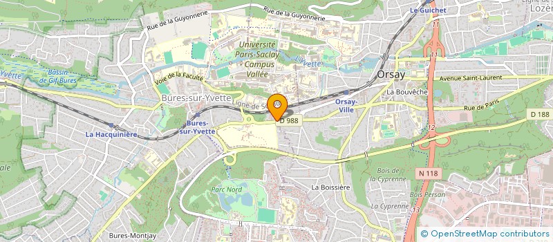 localisation de l'entreprise RICHNESS AGENCY  BURES-SUR-YVETTE