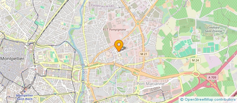 localisation de l'entreprise RICHONNIER-LACROIX INDIVISION à MONTPELLIER