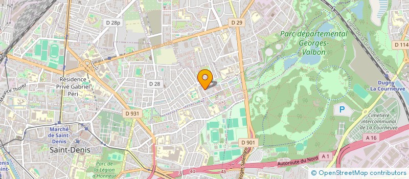 localisation de l'entreprise RICHTECH à SAINT-DENIS