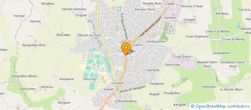 localisation de l'entreprise RICHTER LEONHARDT à PLABENNEC