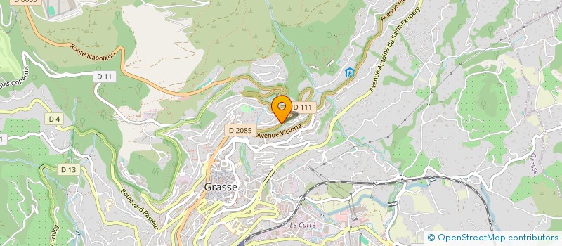 localisation de l'entreprise RICHWOOD COMPAGNIE à GRASSE