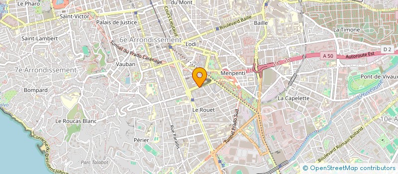 localisation de l'entreprise RICK & RIEL à MARSEILLE