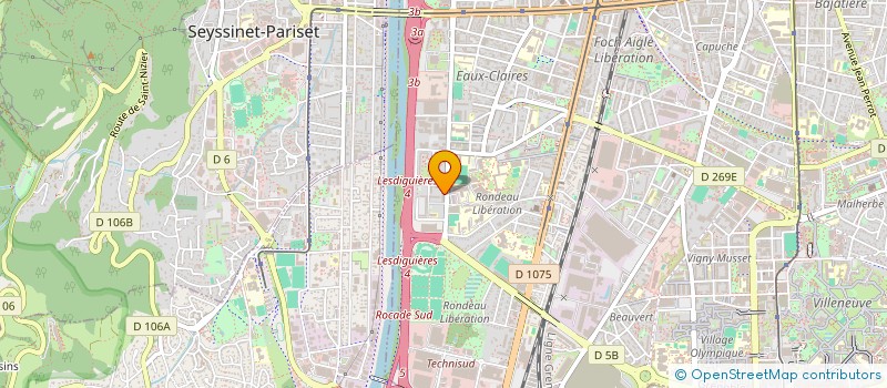 localisation de l'entreprise RICKDENZ à GRENOBLE