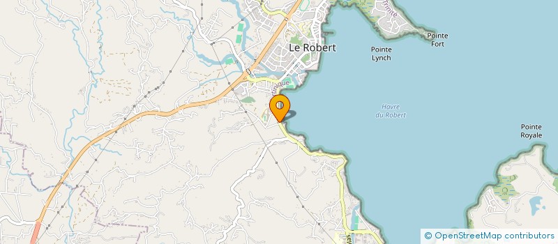 localisation de l'entreprise RICKY'SPORT  LE ROBERT