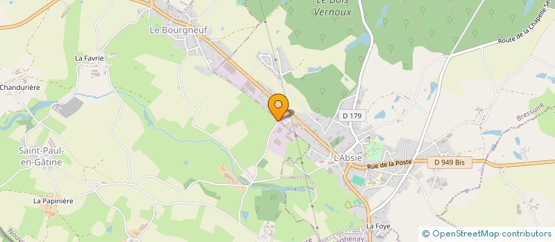 localisation de l'entreprise RICLAR IMMOBILIER  SAINT-PAUL-EN-GATINE