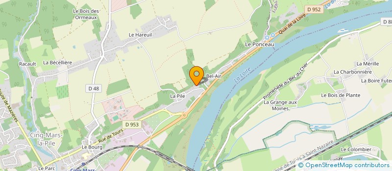 localisation de l'entreprise RICLET EXPANSION SARL  CINQ-MARS-LA-PILE