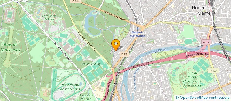 localisation de l'entreprise RICLOL  VALLAURIS