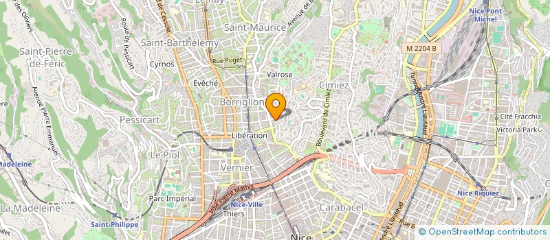 localisation de l'entreprise RICO  NICE