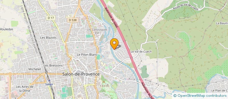 localisation de l'entreprise RICO  SALON-DE-PROVENCE