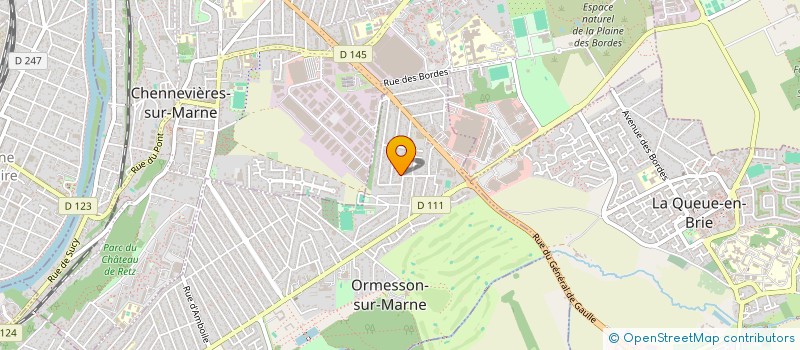 localisation de l'entreprise RICO BREIZH  ORMESSON-SUR-MARNE