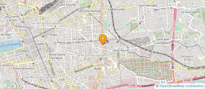 localisation de l'entreprise RICO DEVELOPPEMENT à MARSEILLE