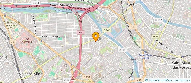 localisation de l'entreprise RICO ROULEPOURVOUS à MAISONS ALFORT
