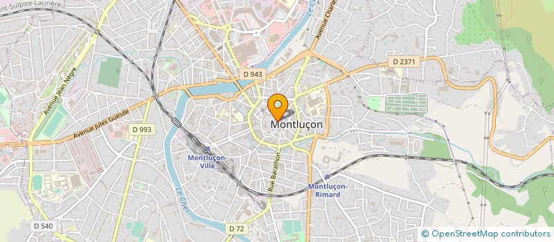 localisation de l'entreprise RICO SARL à MONTLUCON
