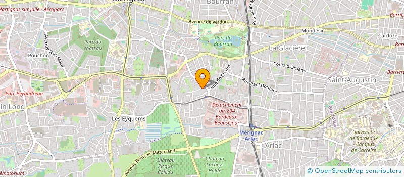 localisation de l'entreprise RICO SERVICES  MERIGNAC