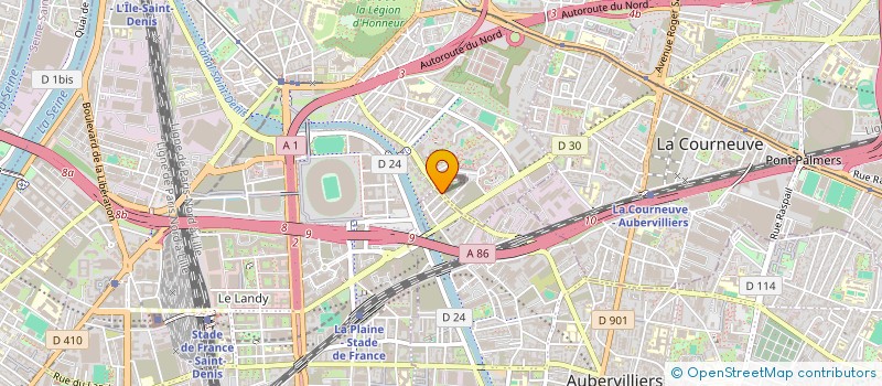 localisation de l'entreprise RICOCHET  SAINT-DENIS