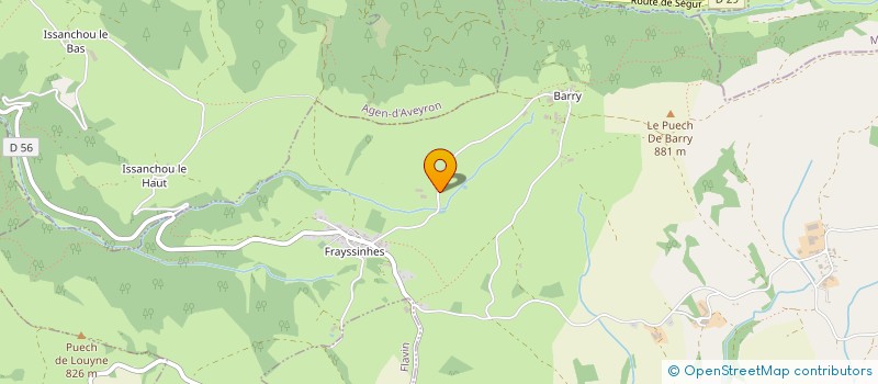 localisation de l'entreprise RICOCHETS  LE VIBAL