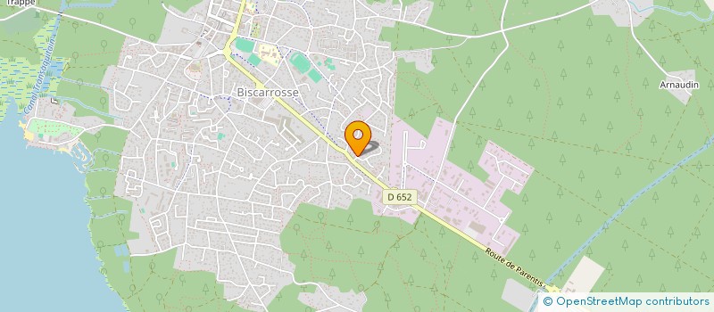 localisation de l'entreprise RICOKAZ  BISCARROSSE