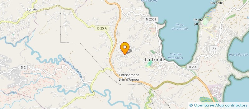 localisation de l'entreprise RICOLA  LA TRINITE