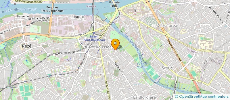 localisation de l'entreprise RICOLADE  REZE