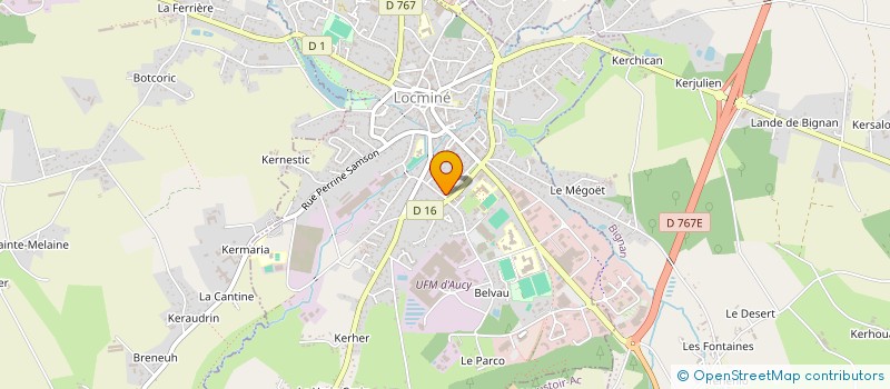 localisation de l'entreprise RICONOL'S  LOCMINE