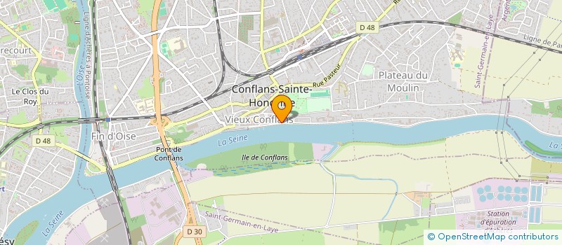 localisation de l'entreprise RICORDANZA à MERS-SUR-INDRE