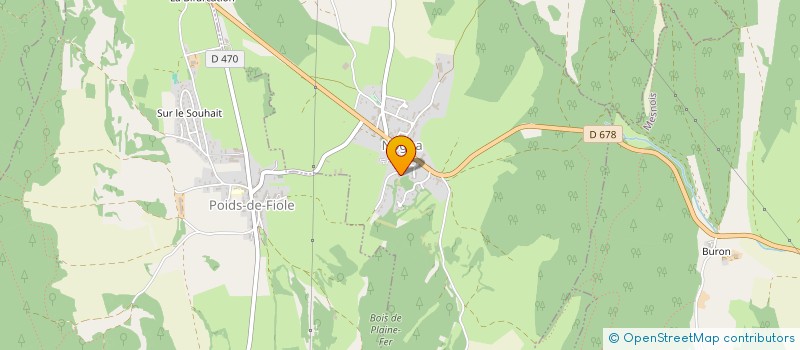 localisation de l'entreprise RICOTE FINANCES  NOGNA