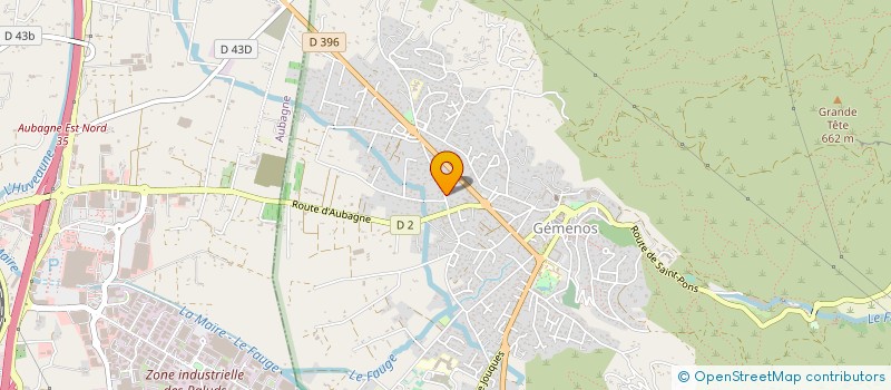 localisation de l'entreprise RICOTESTA  GEMENOS