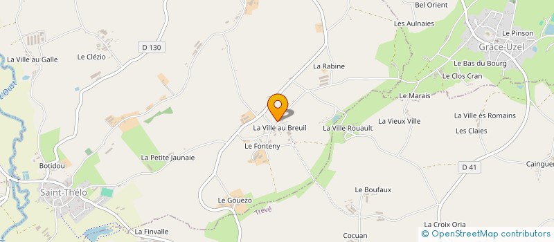 localisation de l'entreprise RICOU  SAINT-THELO