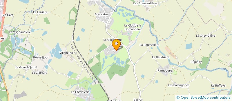 localisation de l'entreprise RICOU INVEST  NESMY