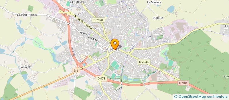 localisation de l'entreprise RICOULLEAU LE CHEVOIR à AIZENAY
