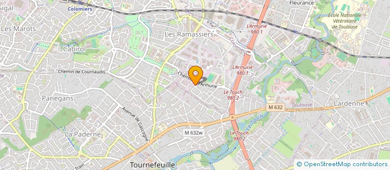 localisation de l'entreprise RICRIV EDITIONS à COLOMIERS