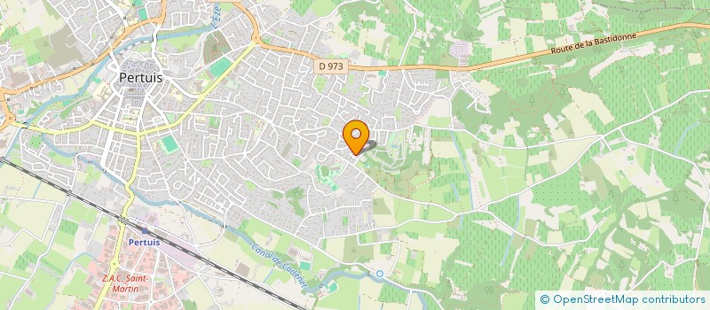 localisation de l'entreprise RICTUS PRODUCTION  PERTUIS