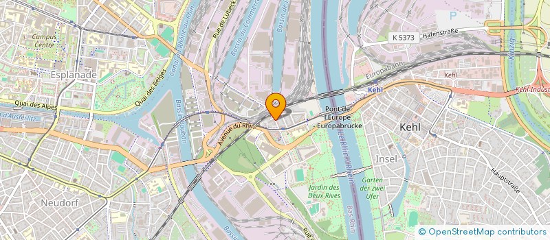 localisation de l'entreprise RIDA 67 à STRASBOURG