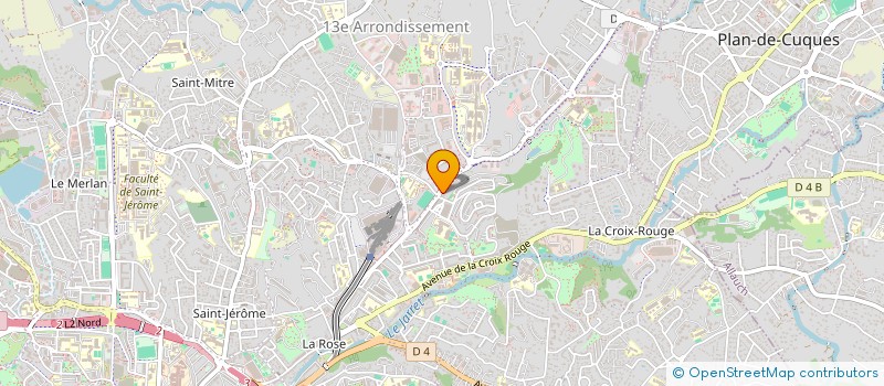 localisation de l'entreprise RIDA à MARSEILLE