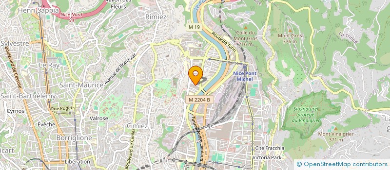localisation de l'entreprise RIDA DRIVER à NICE