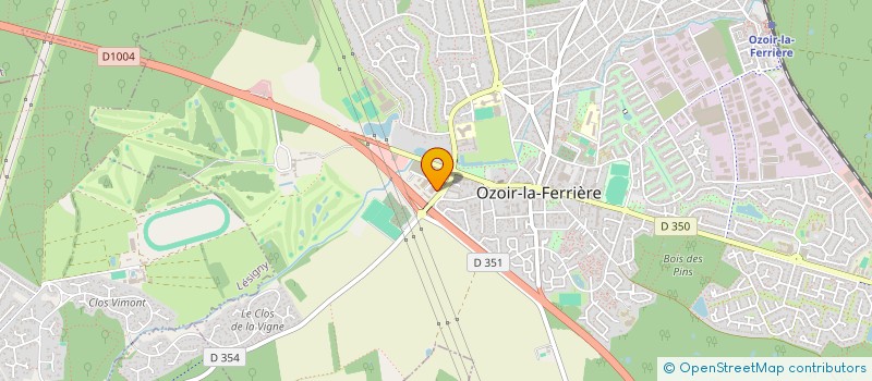 localisation de l'entreprise RIDAN INTERNATIONAL à OZOIR-LA-FERRIERE