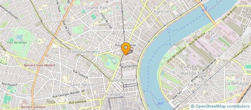 localisation de l'entreprise RIDE A2N  BORDEAUX