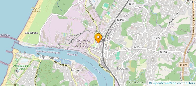 localisation de l'entreprise RIDE ALONE  TARNOS