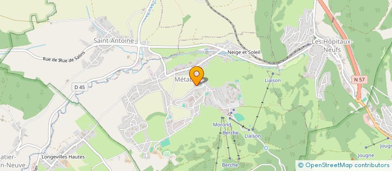 localisation de l'entreprise RIDE FOR SHARE  METABIEF