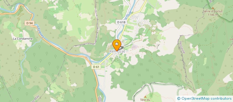 localisation de l'entreprise RIDE L'OULE  REMUZAT