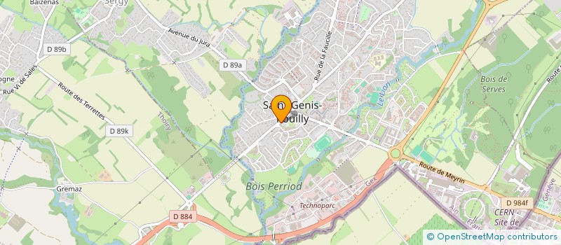 localisation de l'entreprise RIDE PRO à SAINT-GENIS-POUILLY