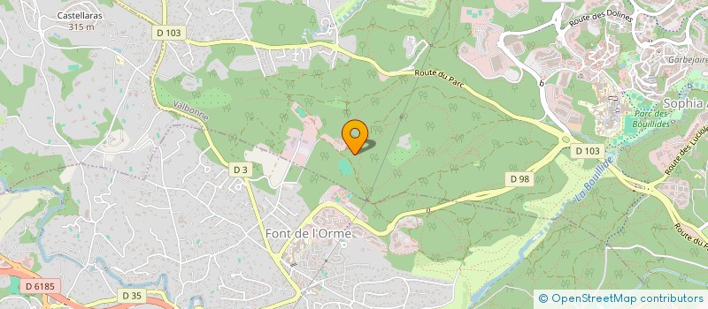 localisation de l'entreprise RIDE & SMILE à MOUGINS