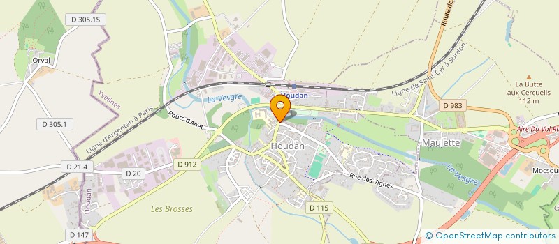 localisation de l'entreprise RIDE THE WORLD ER JUMPING  HOUDAN