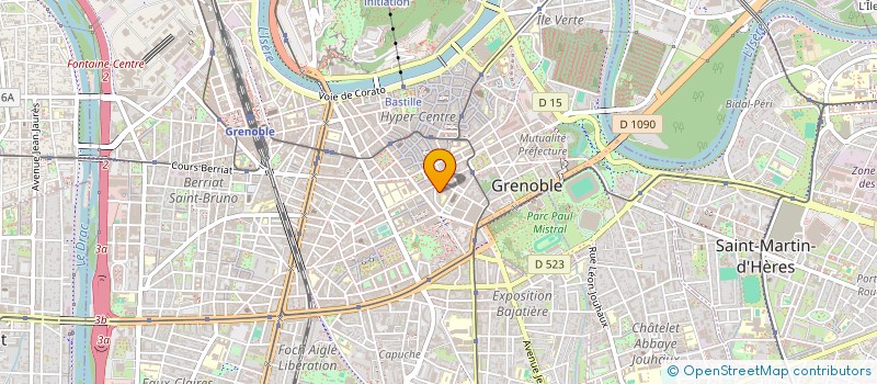 localisation de l'entreprise RIDE VALLEY à GRENOBLE