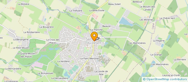 localisation de l'entreprise RIDEAU MARSIEN à SAINT-MARS-DU-DESERT