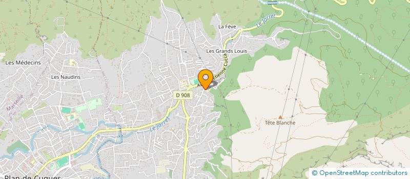 localisation de l'entreprise RIDEAU-RIDEAU  ALLAUCH