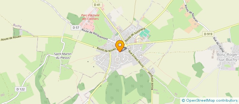 localisation de l'entreprise RIDEL-ENERGY à BUCHY